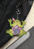 Frog Eating the Moon Keychain